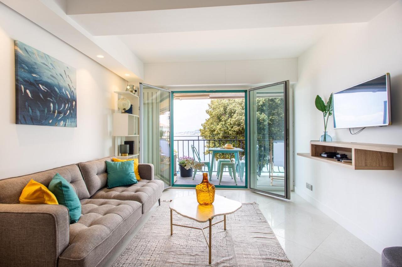I Love Nice - Face Mer, Design, Terrasse, Asc, Wifi, Clim Exterior foto