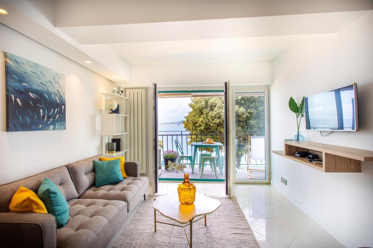 I Love Nice - Face Mer, Design, Terrasse, Asc, Wifi, Clim Exterior foto