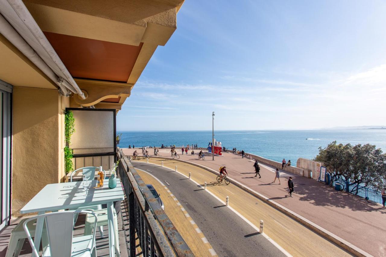 I Love Nice - Face Mer, Design, Terrasse, Asc, Wifi, Clim Exterior foto