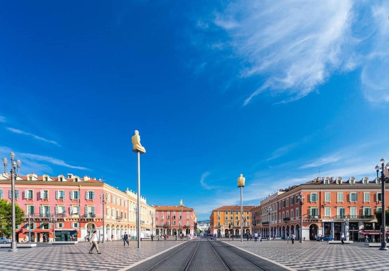 I Love Nice - Face Mer, Design, Terrasse, Asc, Wifi, Clim Exterior foto