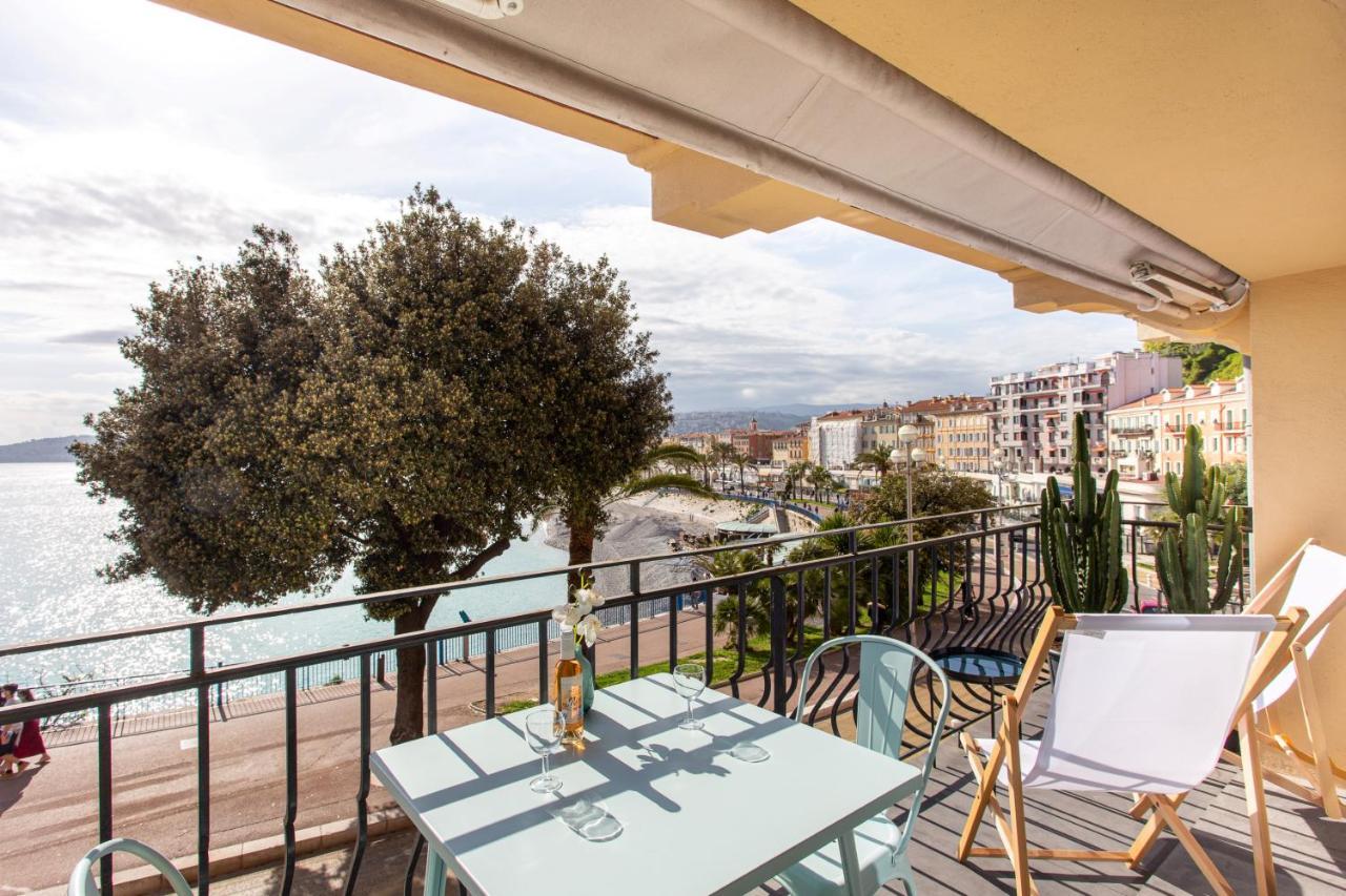 I Love Nice - Face Mer, Design, Terrasse, Asc, Wifi, Clim Exterior foto