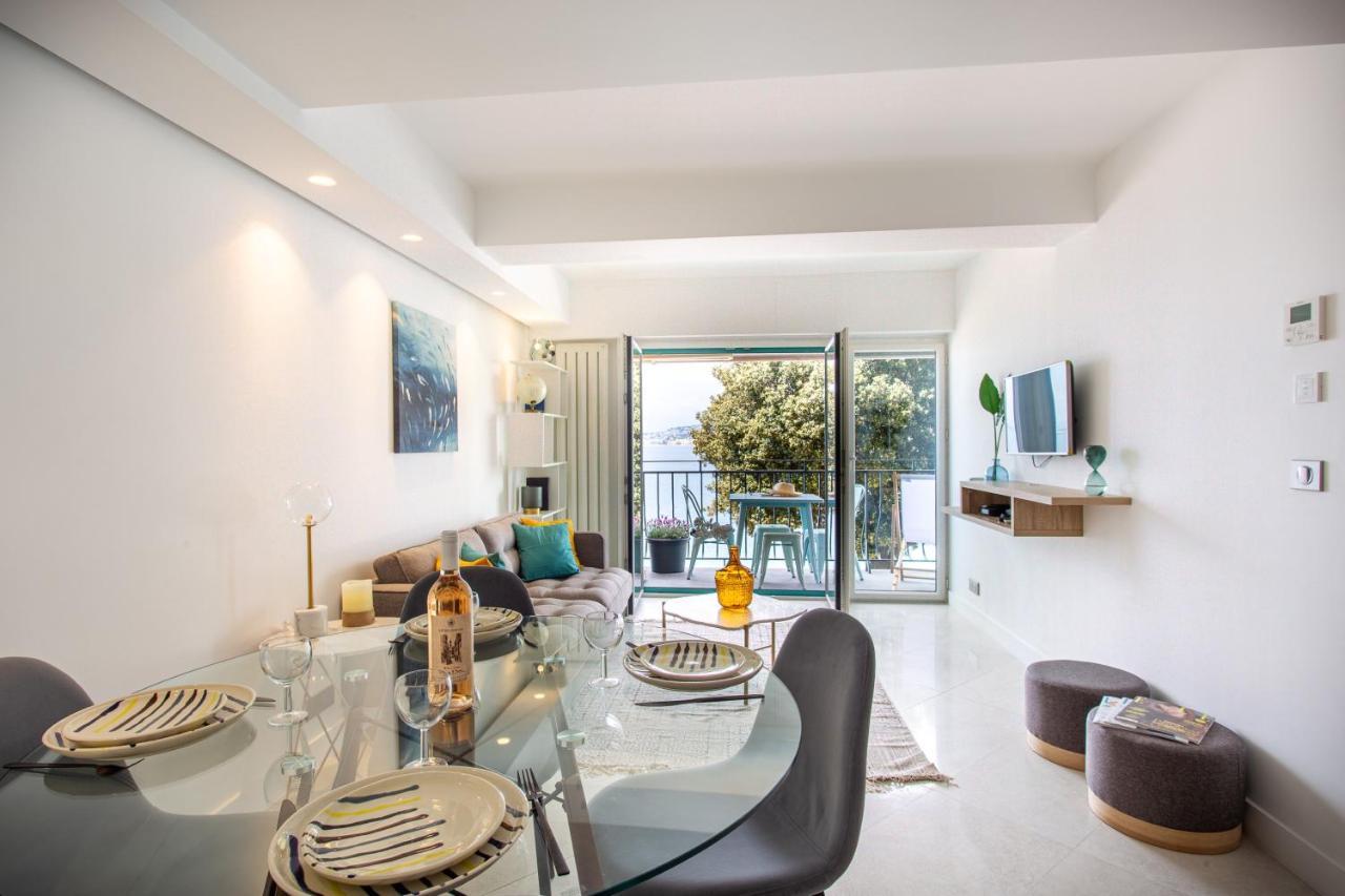 I Love Nice - Face Mer, Design, Terrasse, Asc, Wifi, Clim Exterior foto