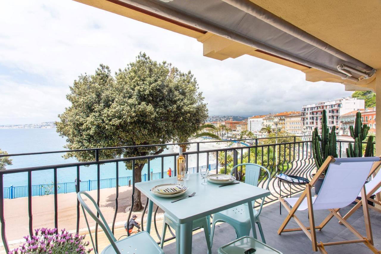 I Love Nice - Face Mer, Design, Terrasse, Asc, Wifi, Clim Exterior foto