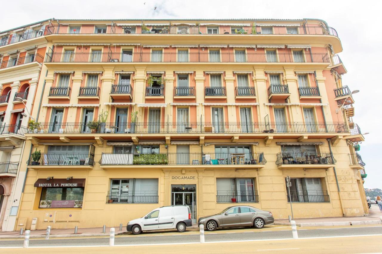 I Love Nice - Face Mer, Design, Terrasse, Asc, Wifi, Clim Exterior foto
