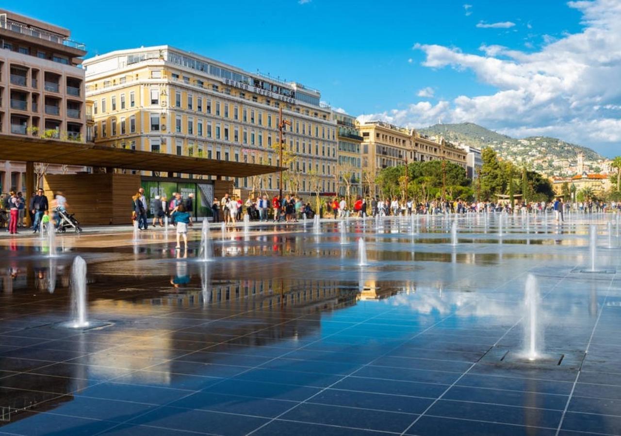 I Love Nice - Face Mer, Design, Terrasse, Asc, Wifi, Clim Exterior foto