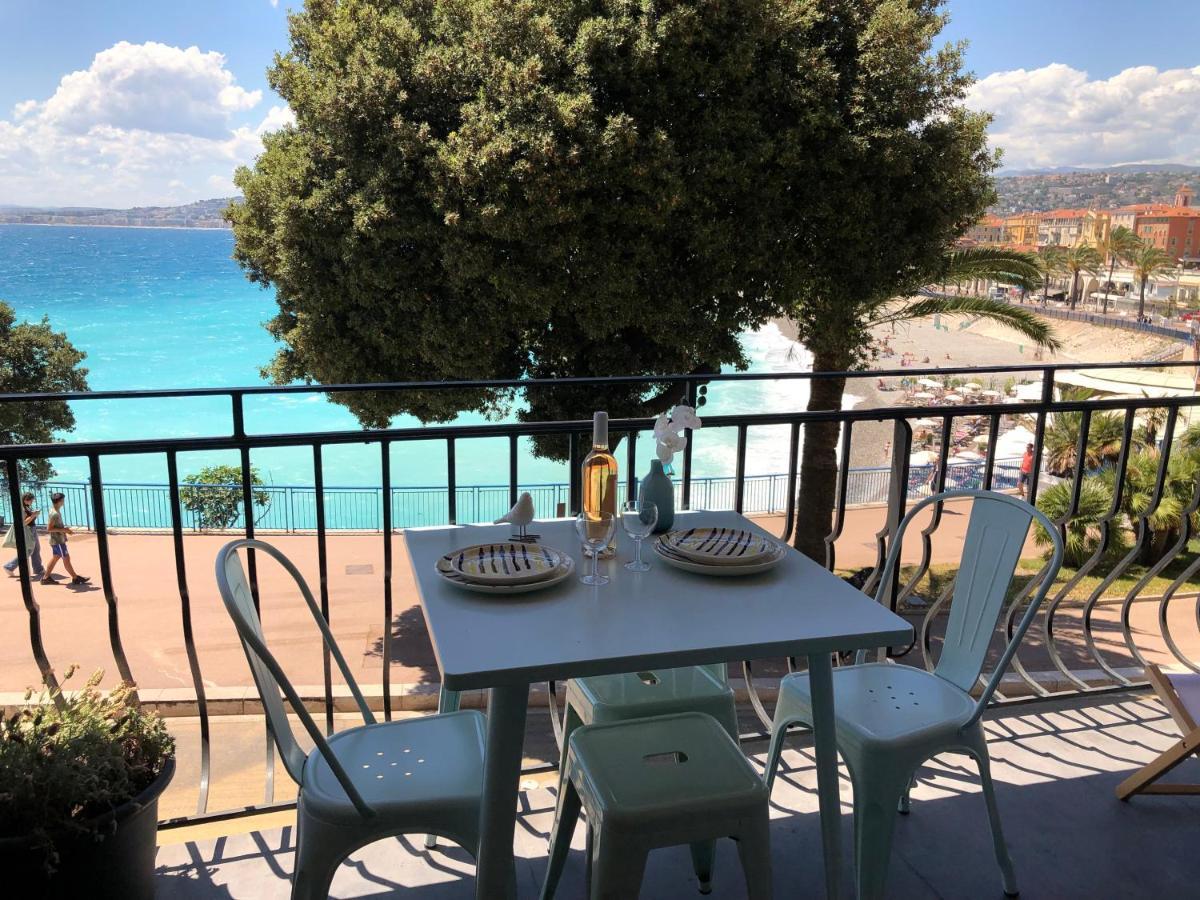 I Love Nice - Face Mer, Design, Terrasse, Asc, Wifi, Clim Exterior foto