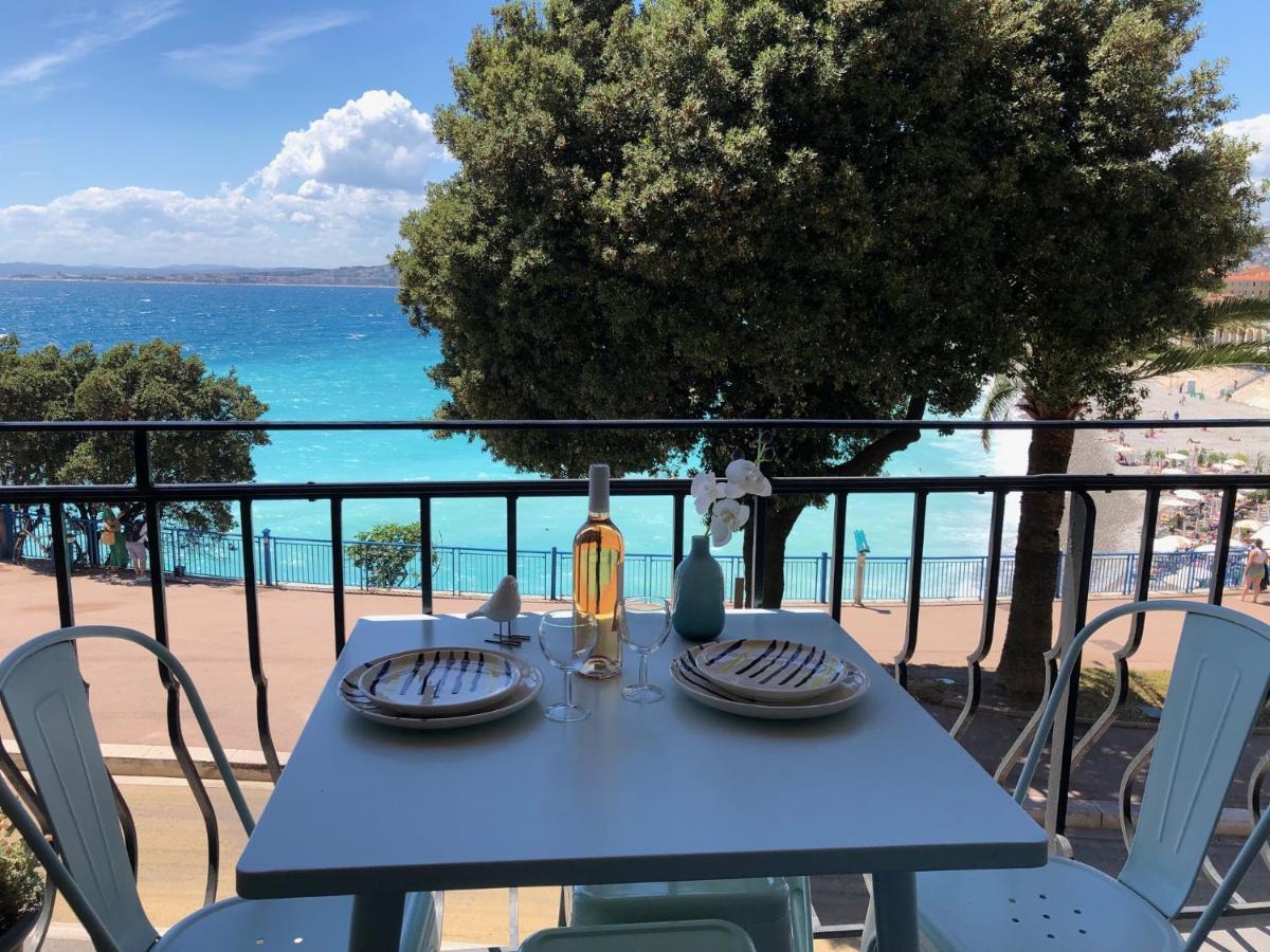 I Love Nice - Face Mer, Design, Terrasse, Asc, Wifi, Clim Exterior foto